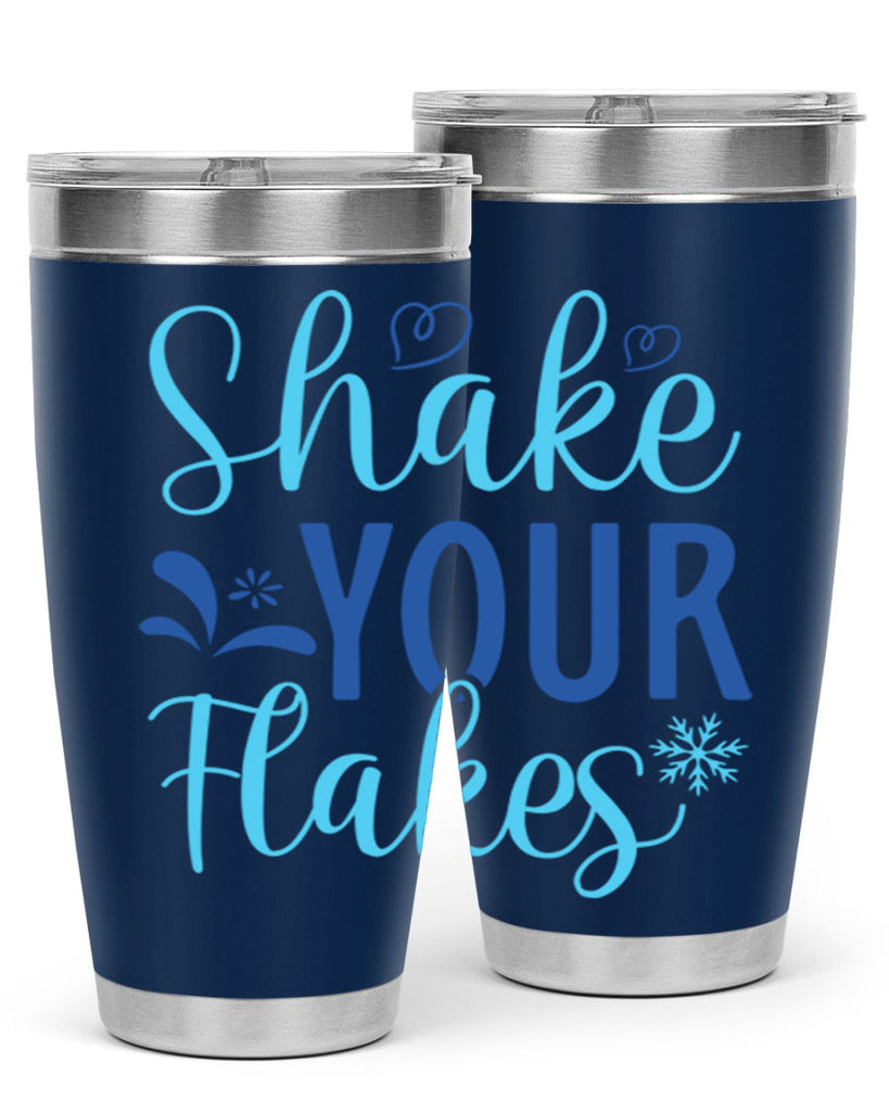 shake your flakes 359#- winter- Tumbler