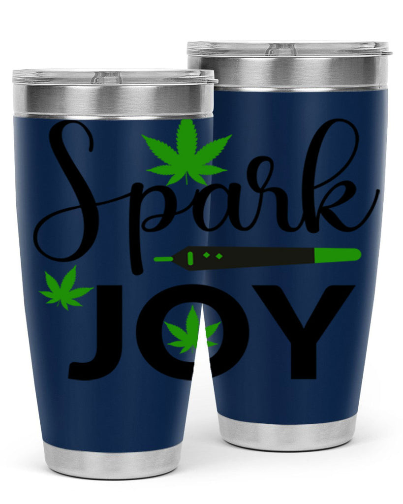 spark joy 250#- marijuana- Tumbler