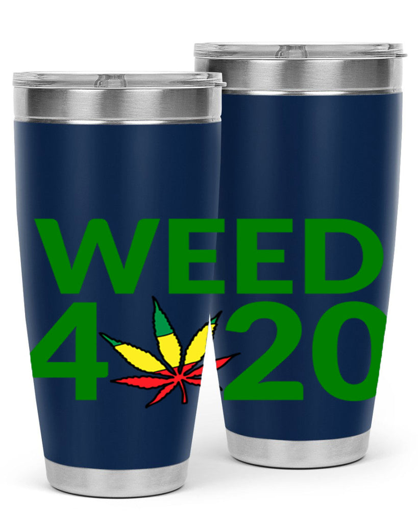 weed 420 cannabis 281#- marijuana- Tumbler