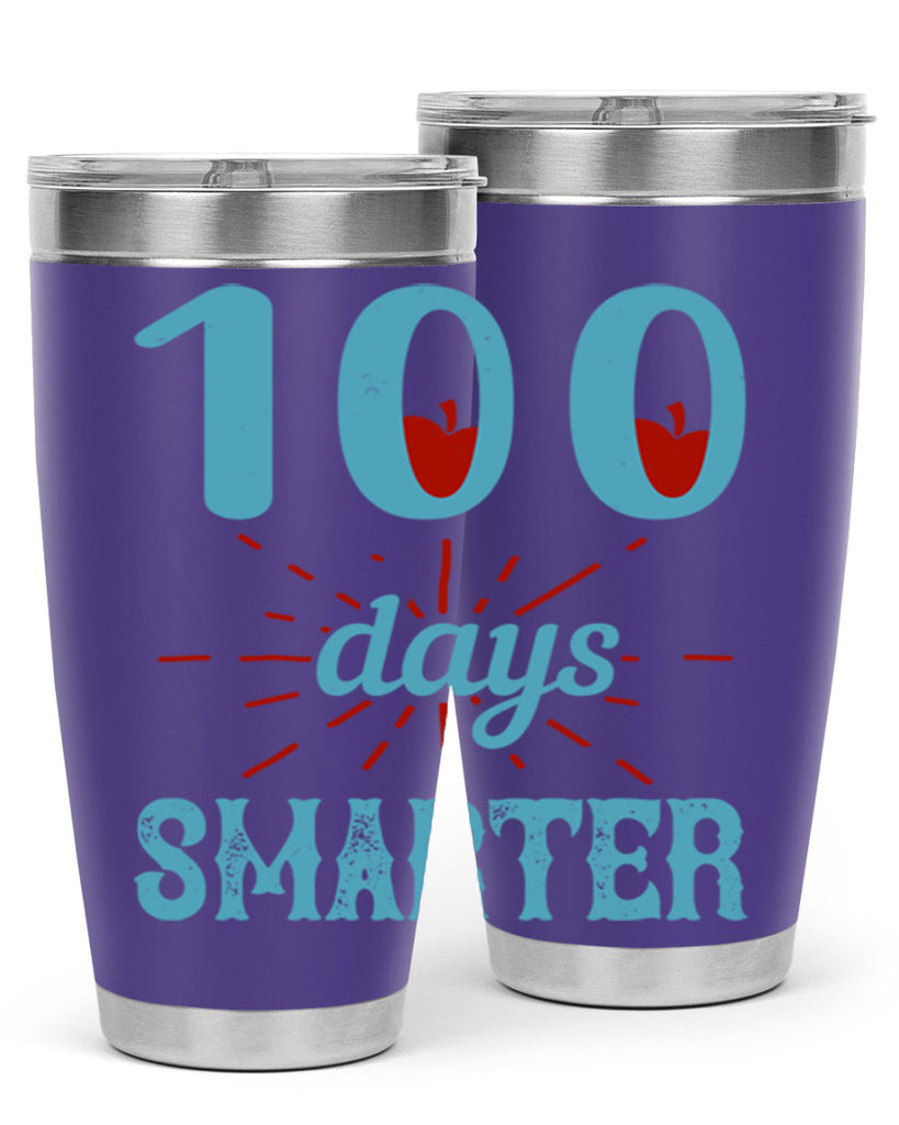 7 days smarter 47#- 100 days of school- Tumbler