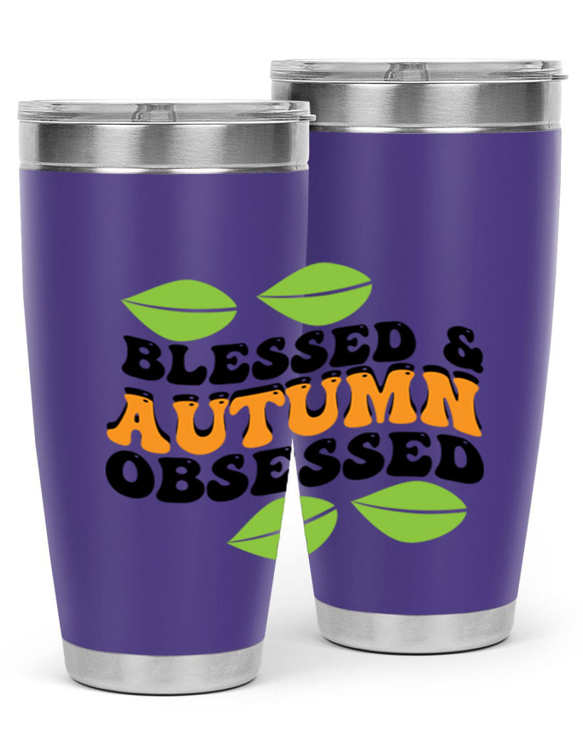 Blessed Autumn Obsessed 48#- fall- Tumbler