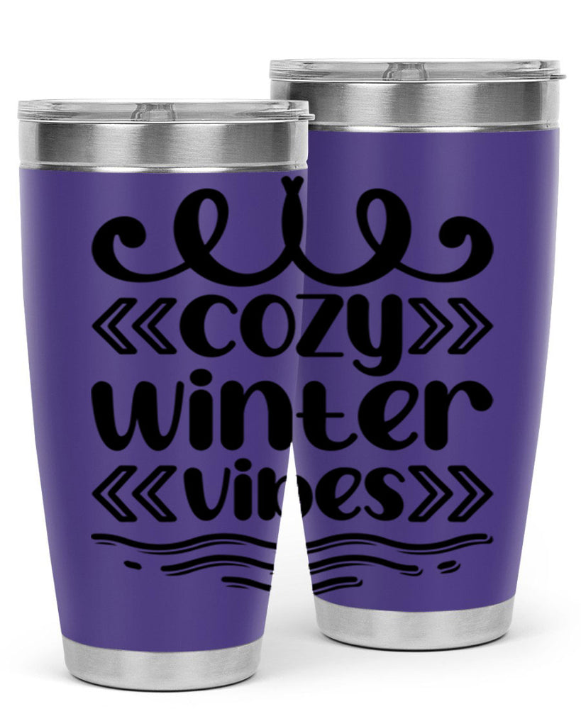 Cozy Winter Vibes 80#- winter- Tumbler