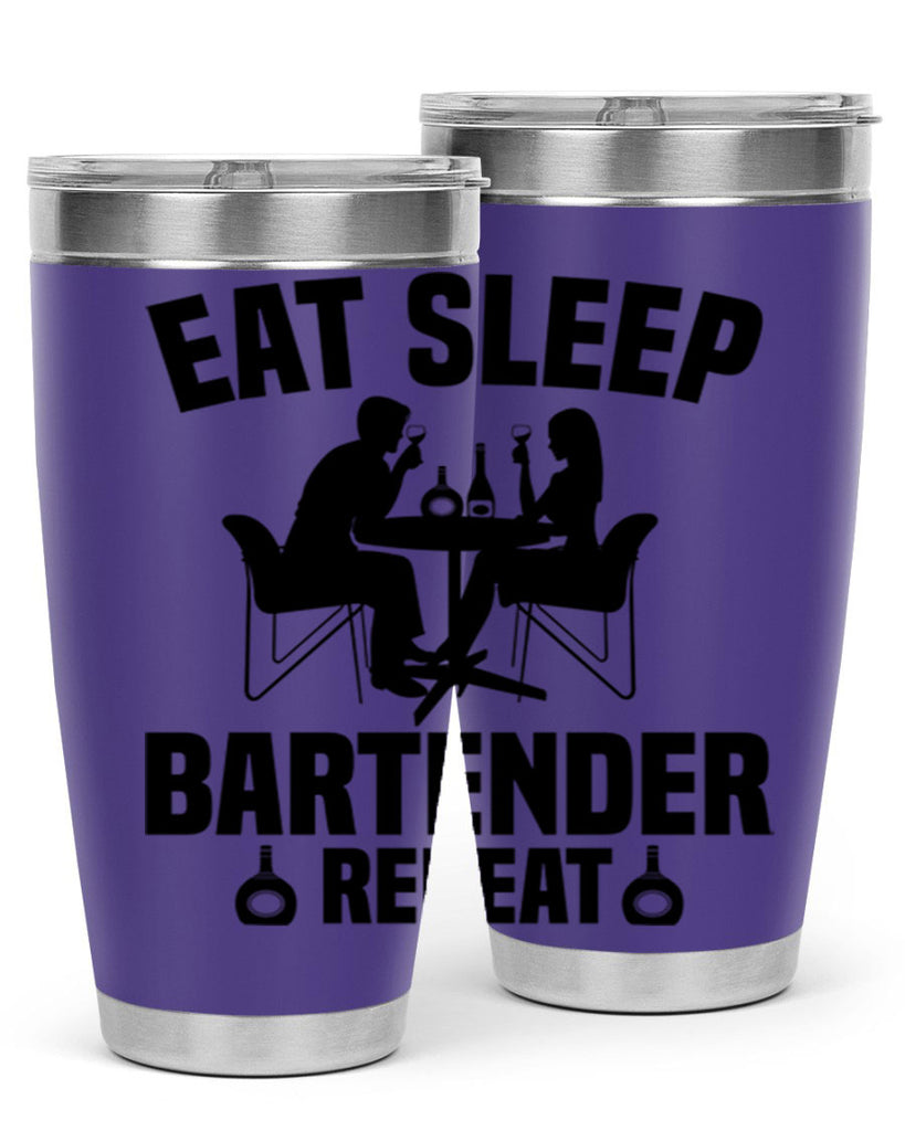 Eat sleep Style 3#- bartender- tumbler