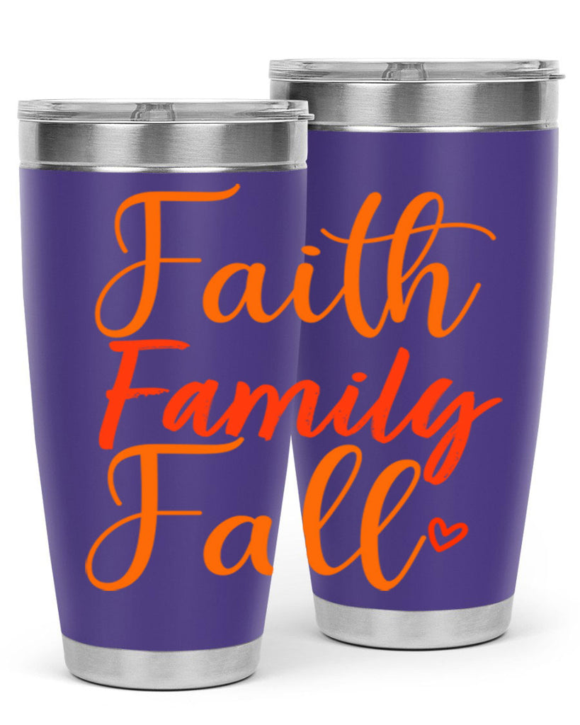 Faith Family Fall Design 81#- fall- Tumbler