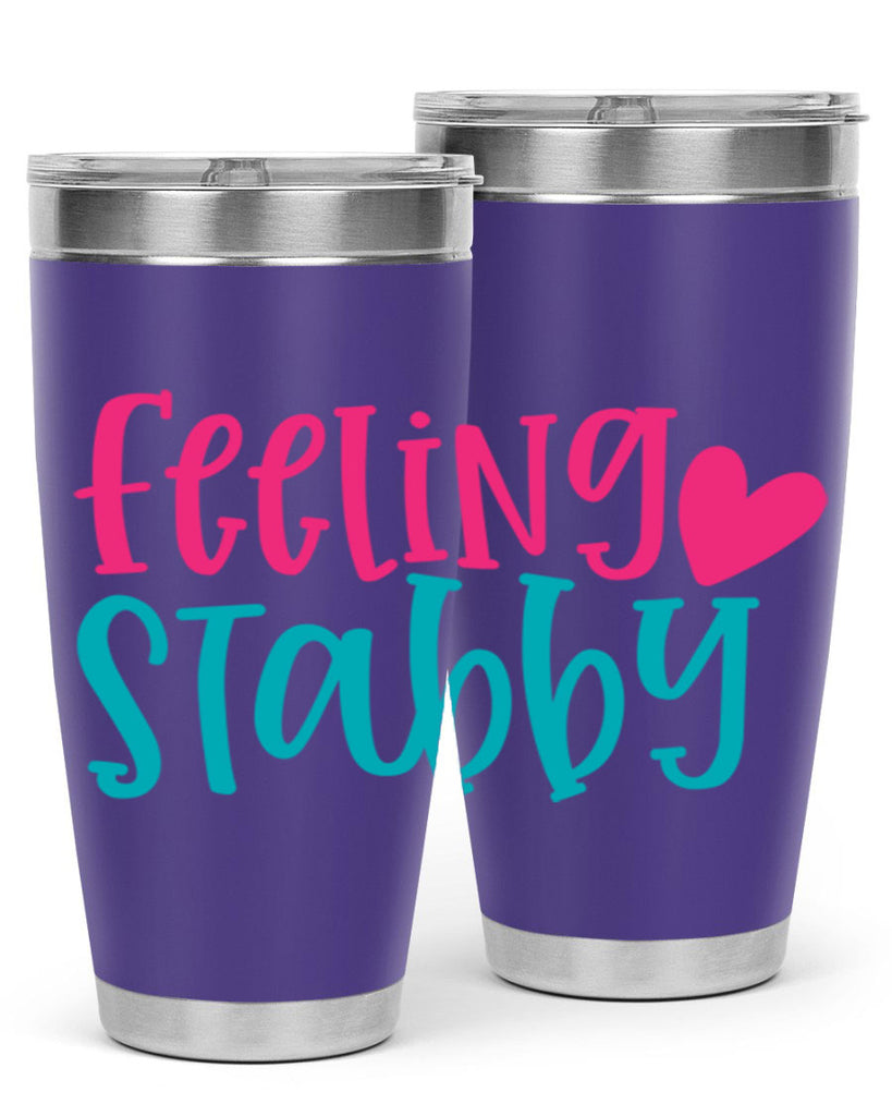Feeling Stabby Nurse Style Style 192#- nurse- tumbler