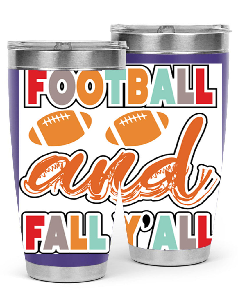 FootballandFallYall 186#- fall- Tumbler