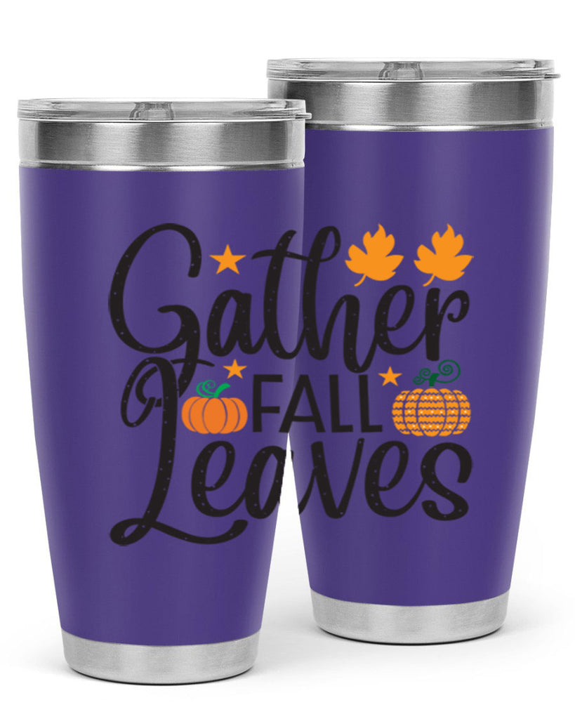 Gatherfallleaves 189#- fall- Tumbler