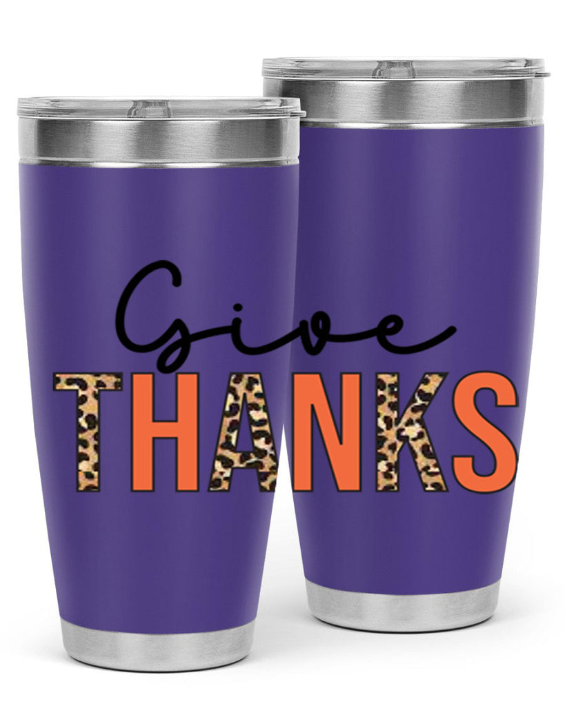 Give thanks 194#- fall- Tumbler