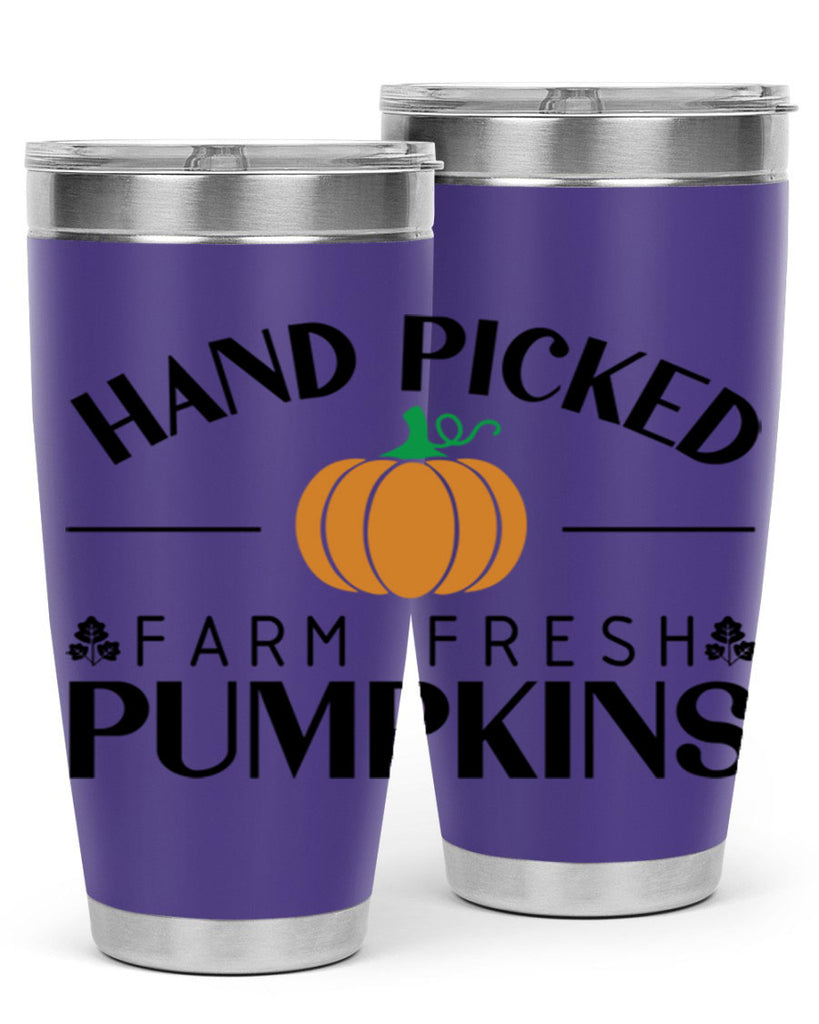 Hand Picked Farm Fresh Pumpkins 215#- fall- Tumbler