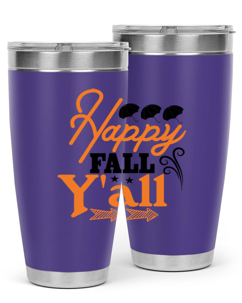 Happy Fall Yall 234#- fall- Tumbler