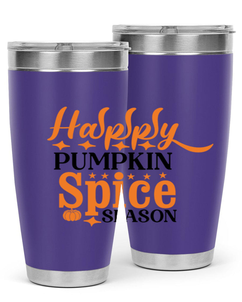 Happy Pumpkin Spice Season 245#- fall- Tumbler
