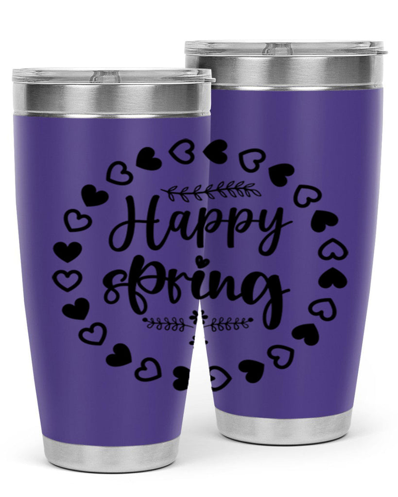 Happy Spring 174#- spring- Tumbler