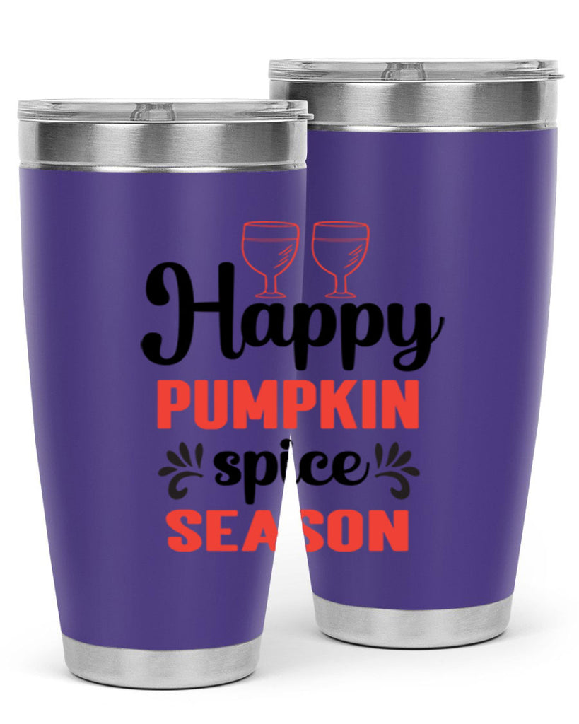 Happy pumpkin spice season 244#- fall- Tumbler