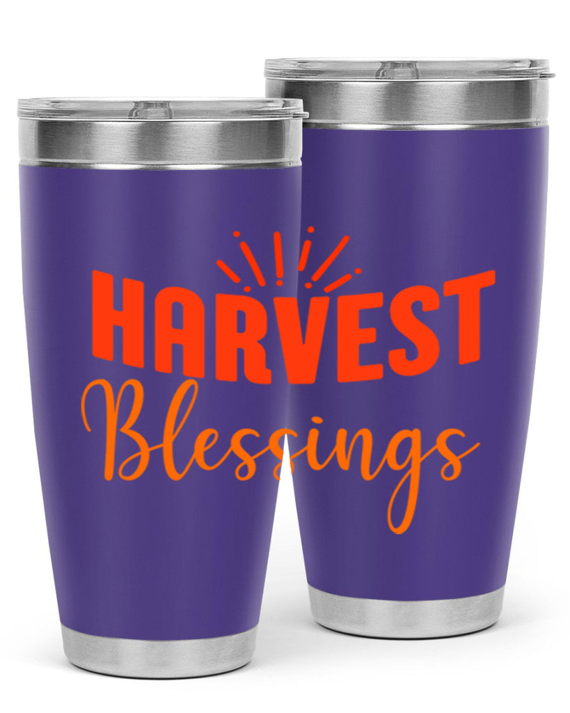 Harvest Blessings Design 264#- fall- Tumbler