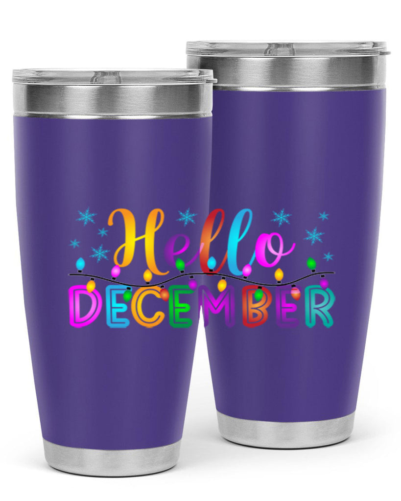 Hello December Winter 177#- winter- Tumbler