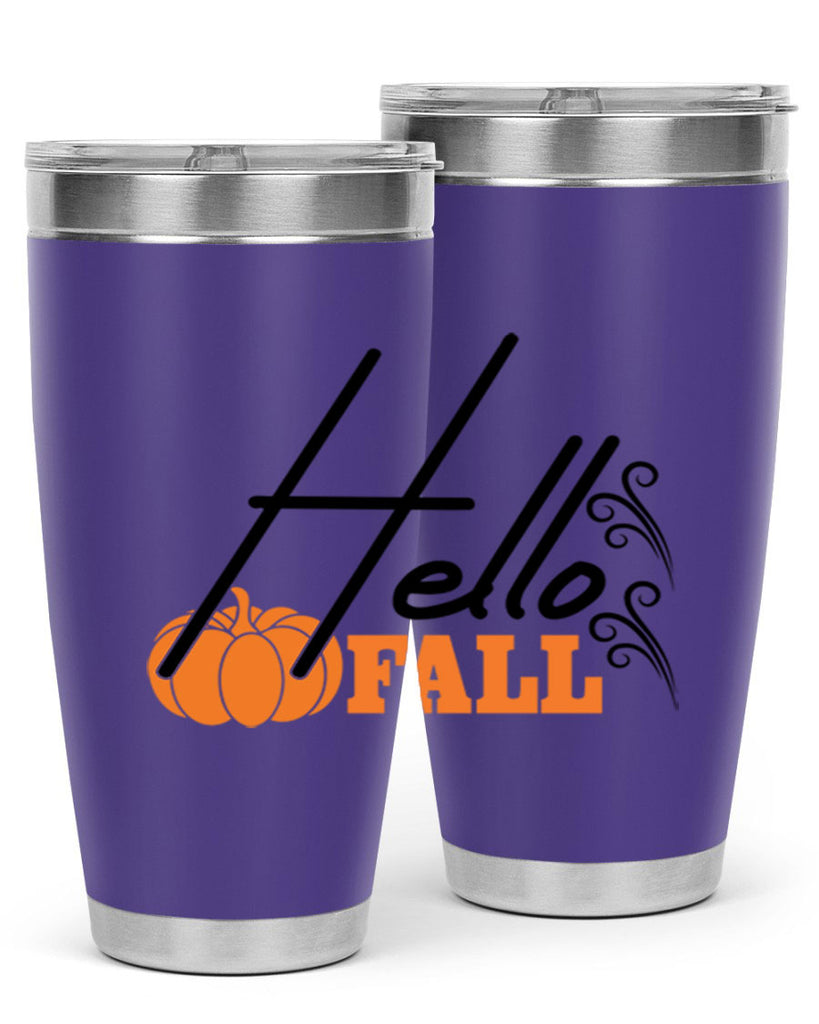 Hello Fall 281#- fall- Tumbler