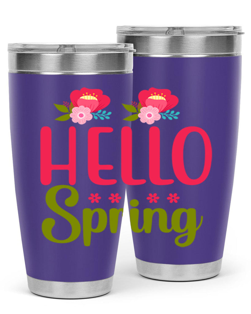 Hello Spring 186#- spring- Tumbler