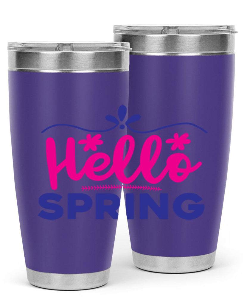 Hello Spring 212#- spring- Tumbler