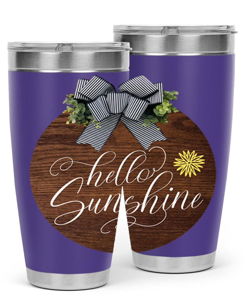 Hello Spring Lettering Mockup200#- spring- Tumbler