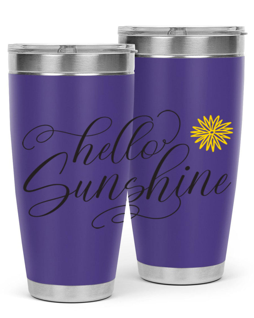 Hello Spring Lettering201#- spring- Tumbler