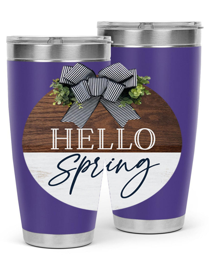 Hello Spring basic Mockup187#- spring- Tumbler