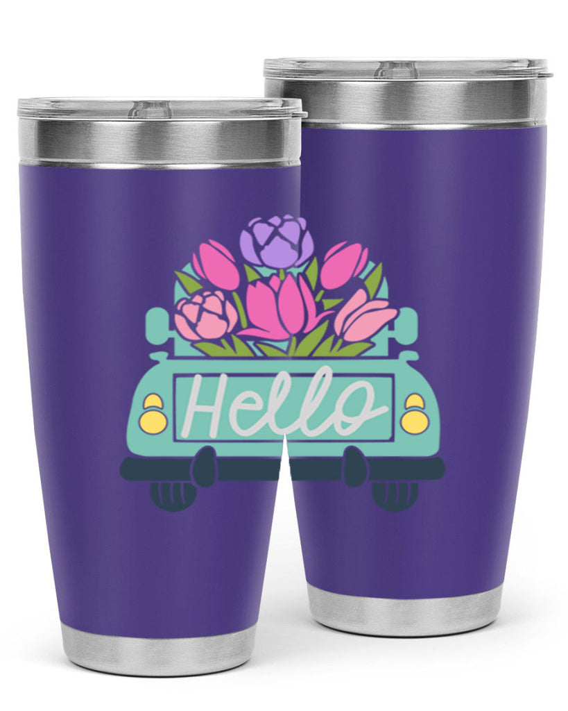 Hello Truck218#- spring- Tumbler