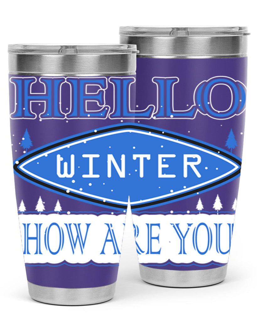 Hello Winter 165#- winter- Tumbler