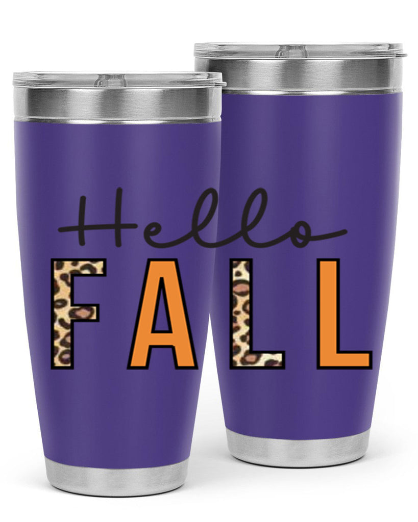 Hello fall 276#- fall- Tumbler