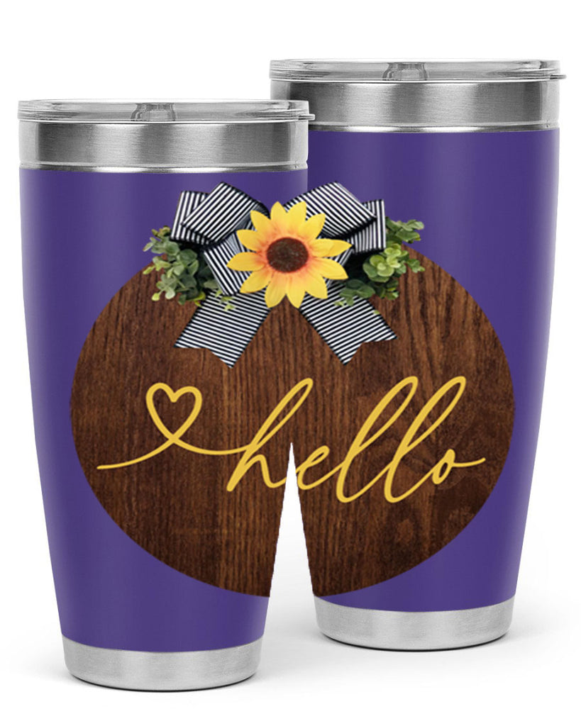 Hello heart Mockup182#- spring- Tumbler