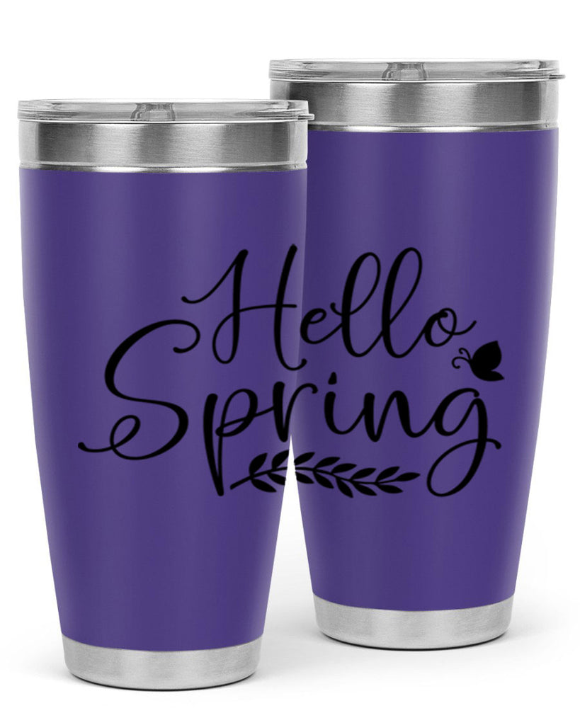 Hello spring design  222#- spring- Tumbler