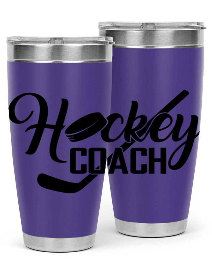 Hockey coach 1189#- hockey- Tumbler