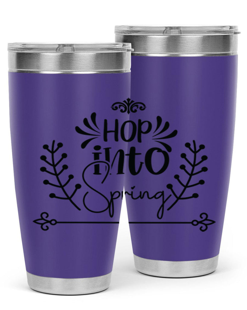 Hop into Spring 248#- spring- Tumbler