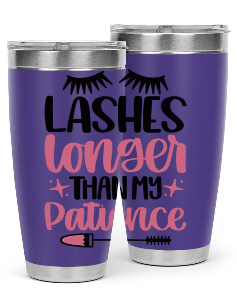 Lashes Longer Than My Patience Style 66#- make up- Tumbler