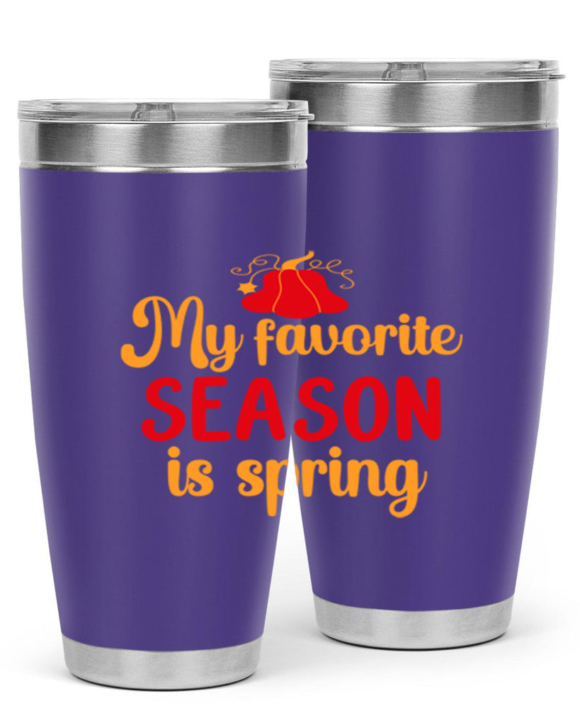 My favorite season is spring 343#- spring- Tumbler