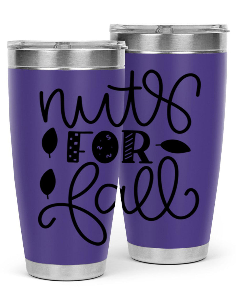 Nuts For Fall 446#- fall- Tumbler