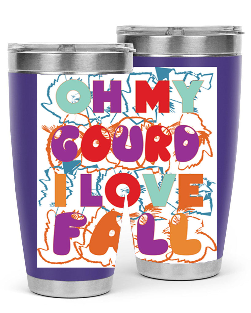 OhMyGourdILove 460#- fall- Tumbler