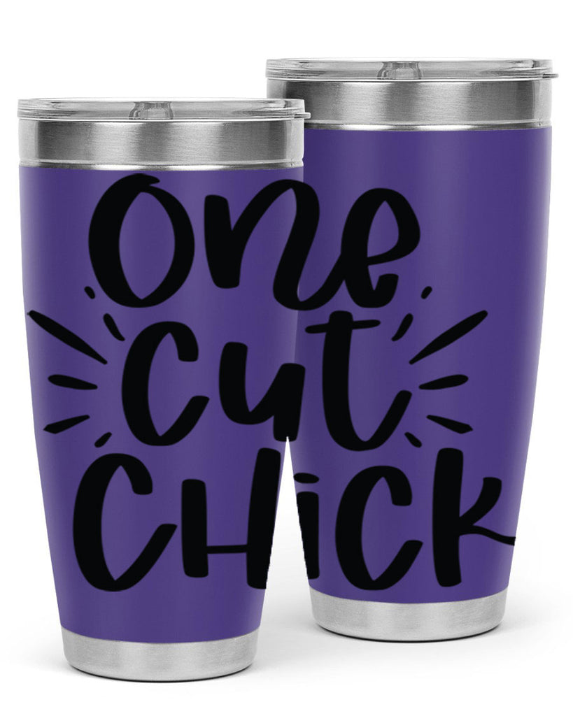 One cut chick  388#- spring- Tumbler