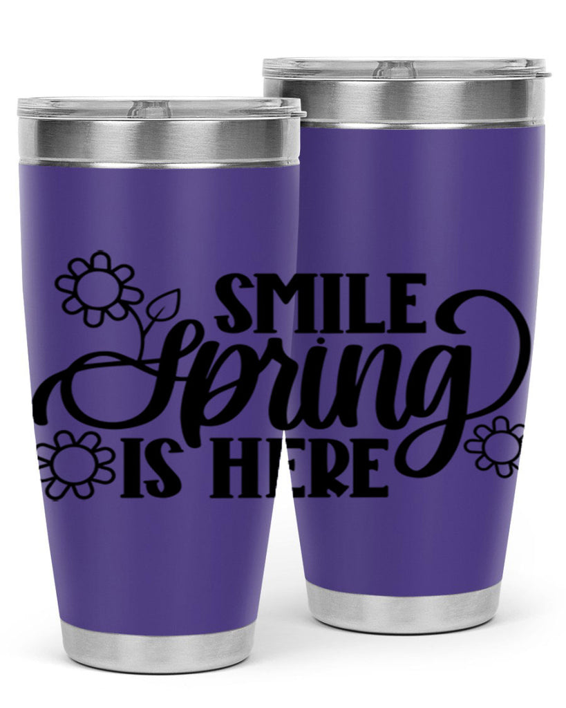 PNG_Smile Spring Is Here395#- spring- Tumbler