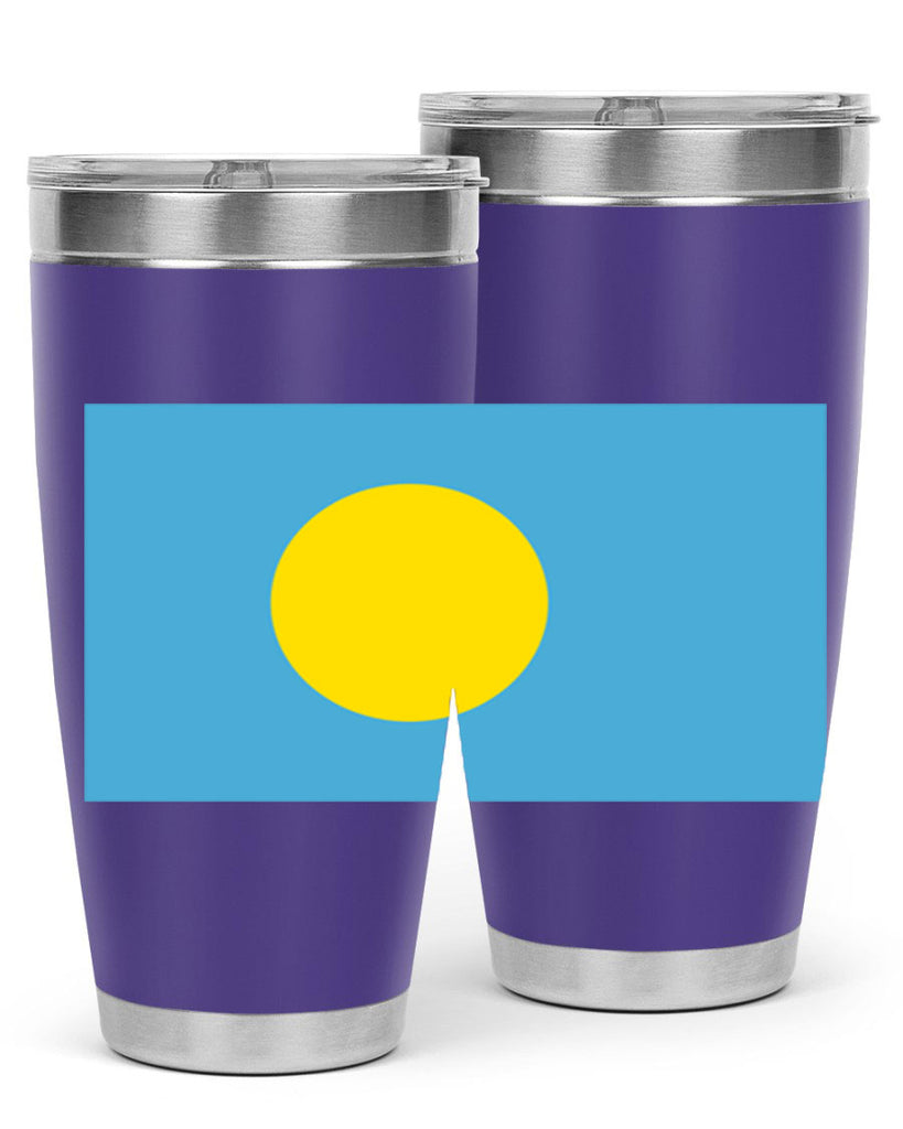 Palau 65#- world flags- Tumbler