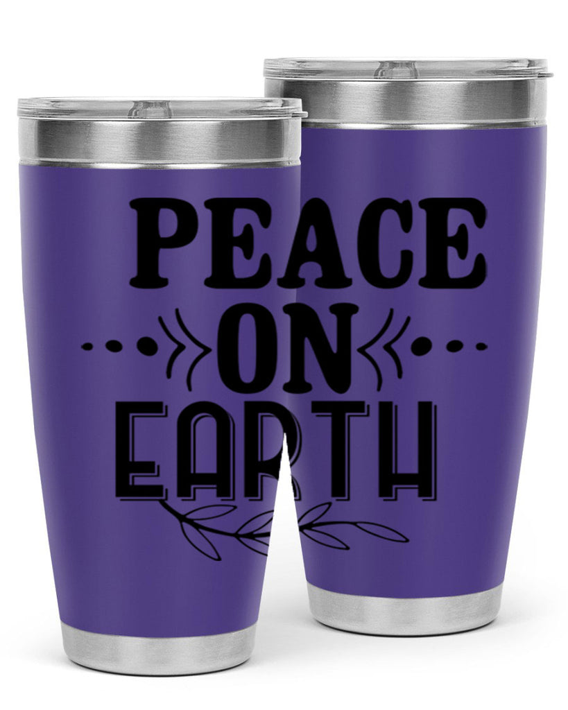 Peace on Earth 334#- winter- Tumbler