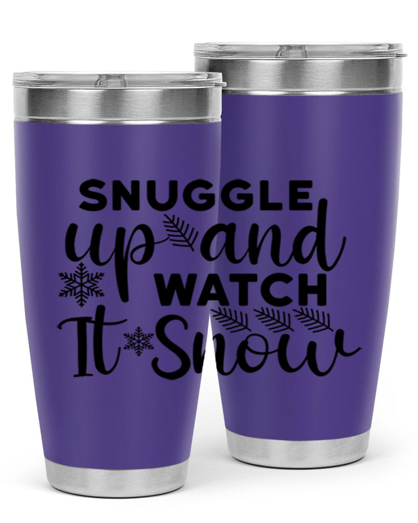 Snuggle Up And Watch It 390#- winter- Tumbler