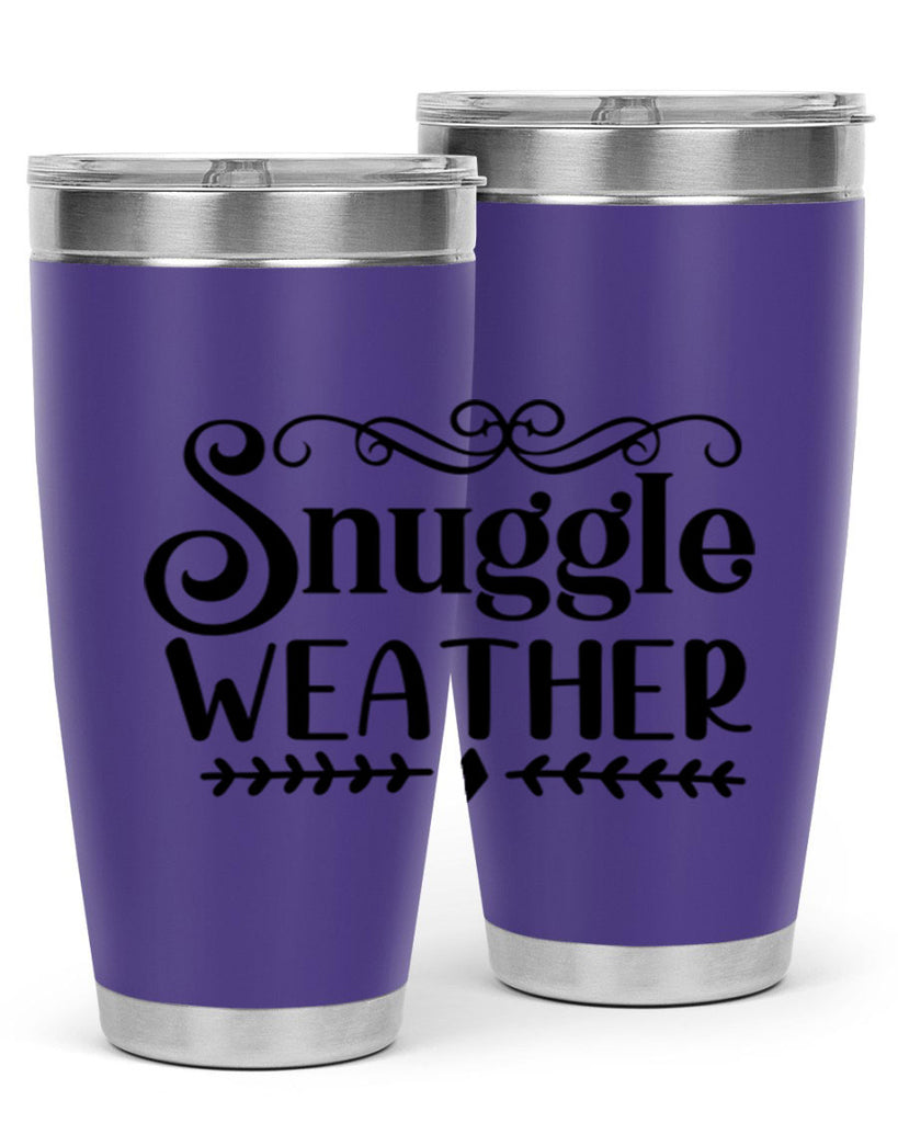 Snuggle Weather 387#- winter- Tumbler