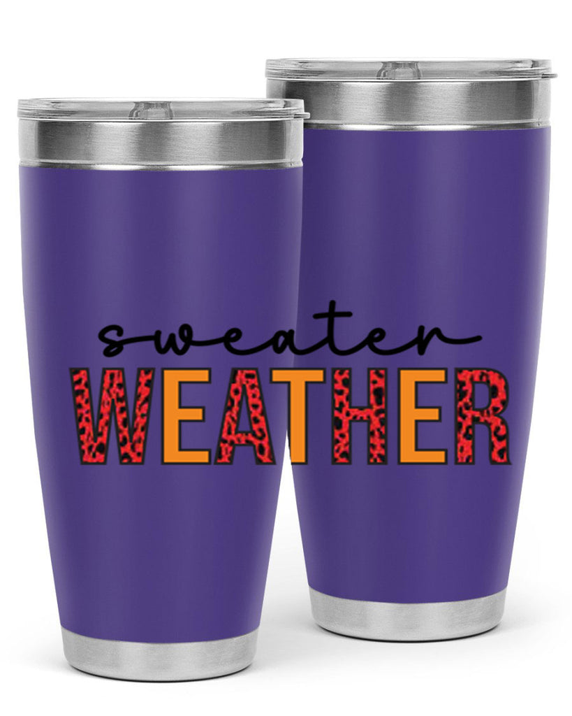 Sweater Weather 587#- fall- Tumbler