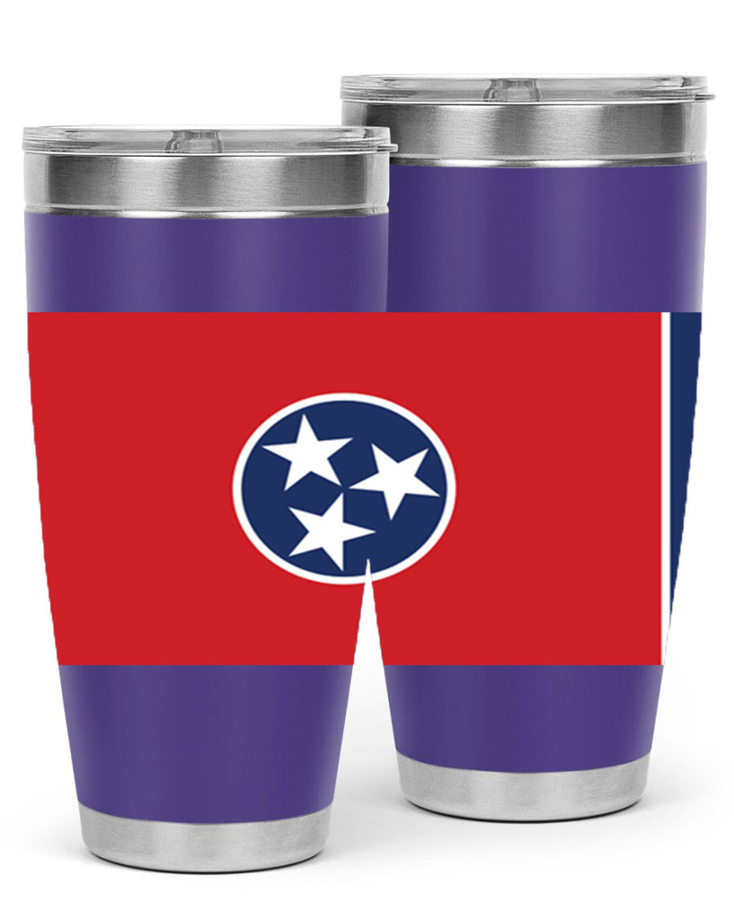 Tennessee 10#- Us Flags- Tumbler