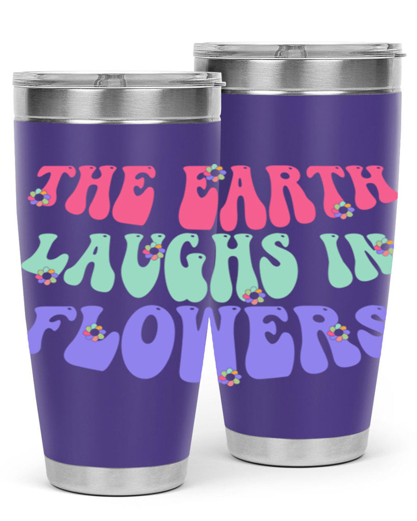 The earth laughs in flowers 532#- spring- Tumbler