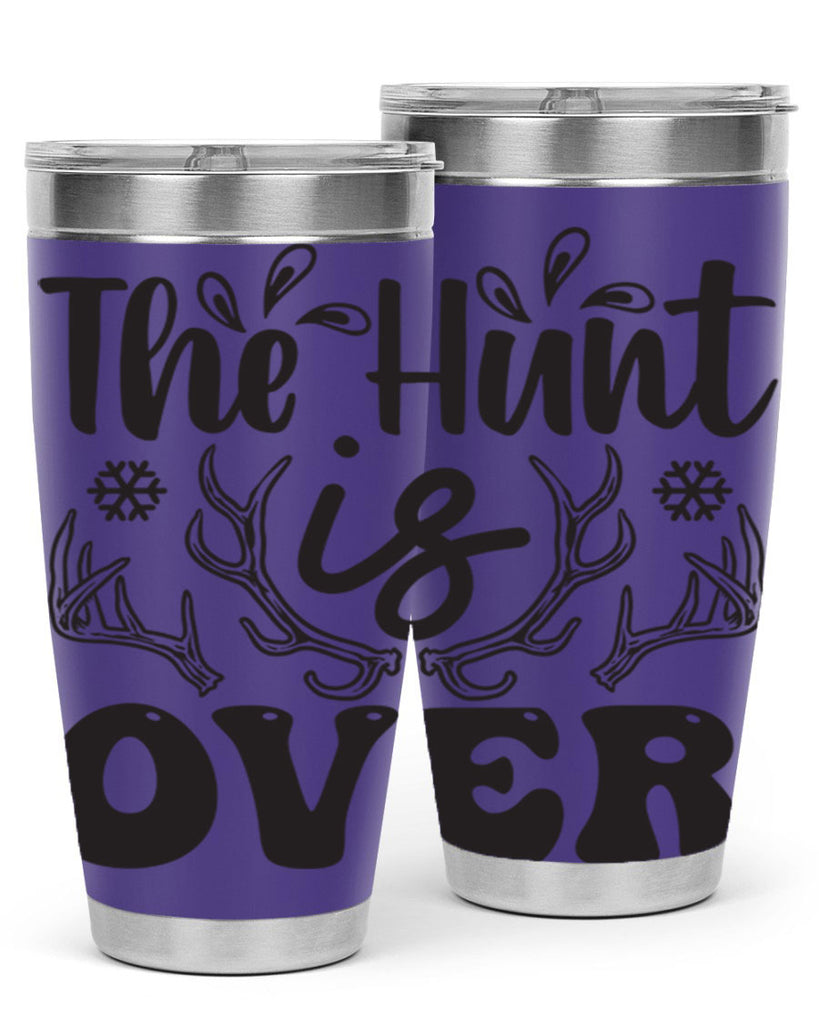 The hunt is over 403#- winter- Tumbler
