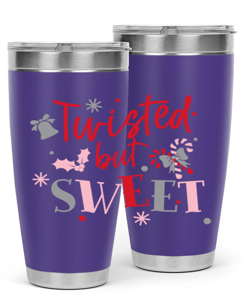 Twisted but sweet 424#- winter- Tumbler