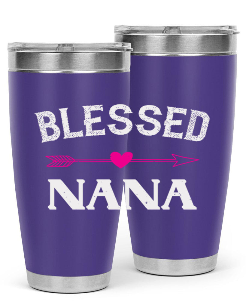 blessed nana 34#- grandma - nana- Tumbler