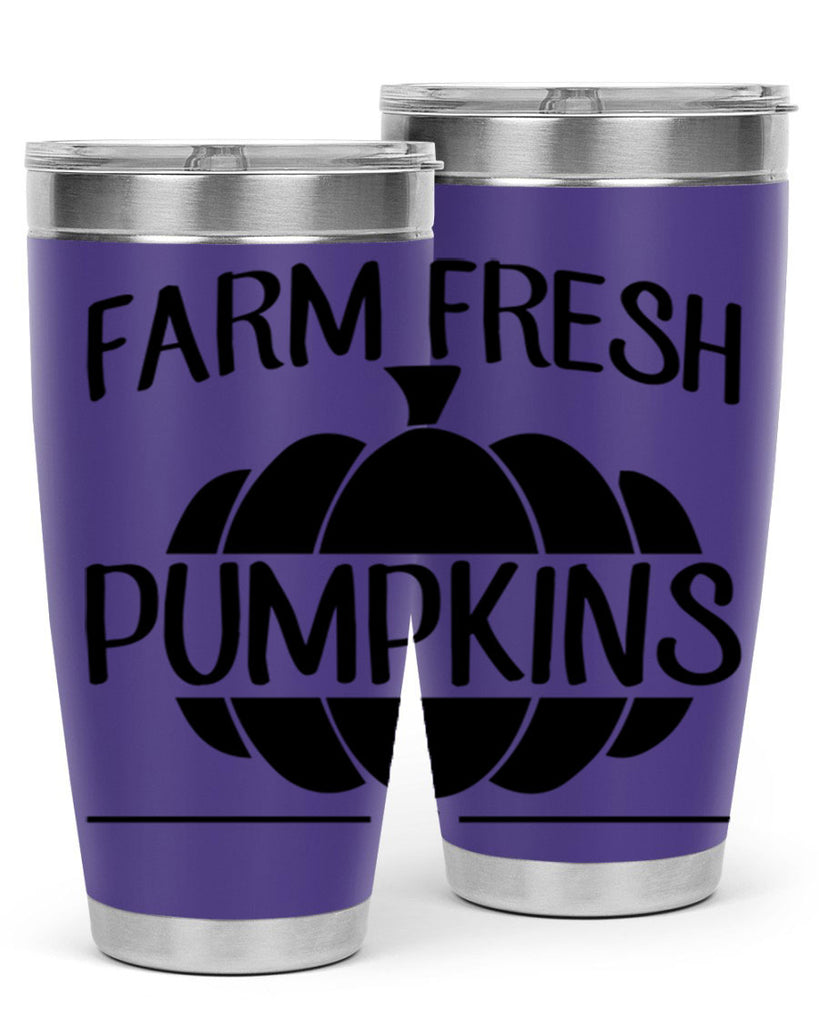 farm fresh pumpkins 173#- fall- Tumbler