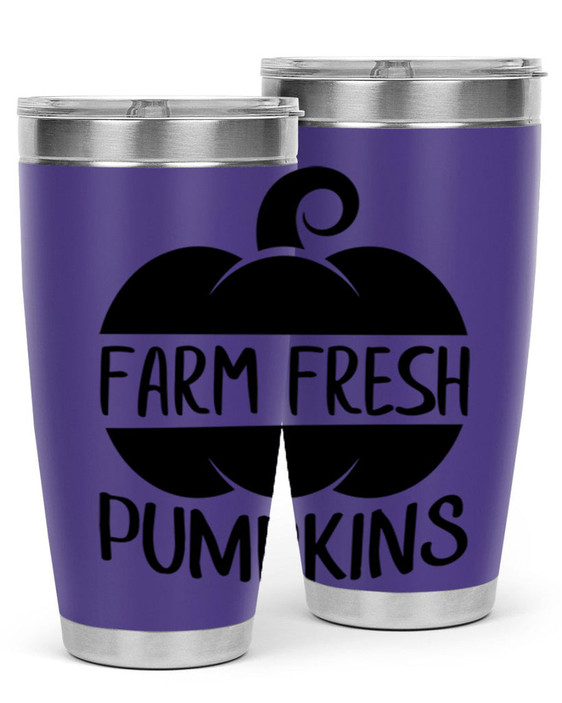 farm fresh pumpkins 174#- fall- Tumbler